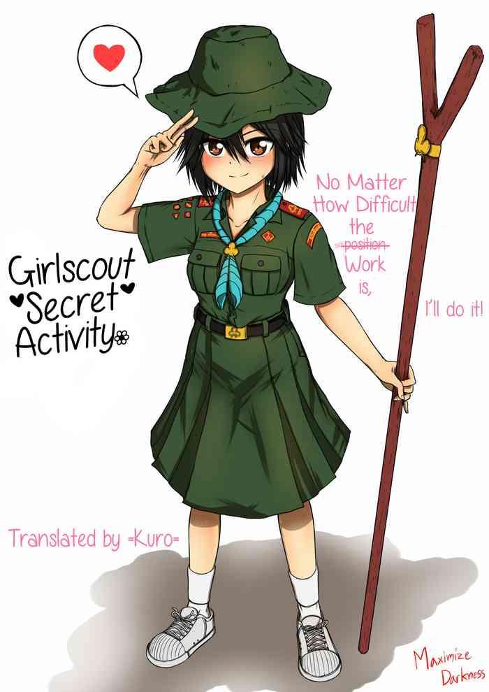 Abuse Girlscout secret activity- Original hentai Pranks