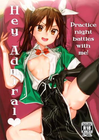 Porn Teitoku yo Wagahai to Yasen de Jissen ja | Hey Admiral! Practice night battles with me!- Kantai collection hentai Training