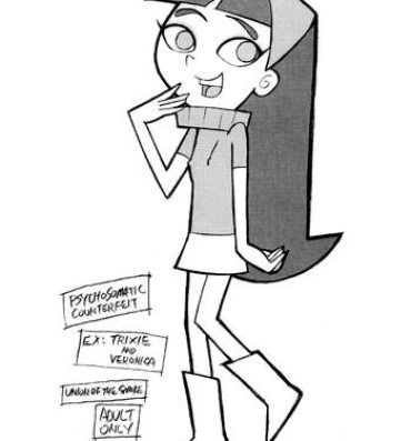 Pierced Psychosomatic Counterfeit Ex: Trixie & Veronica- The fairly oddparents hentai Family