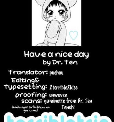 Gostoso Have a Nice Day by Dr. Ten Whooty