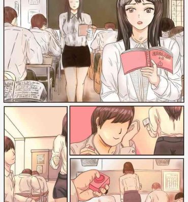 Dominant Oh! cute crossdressing teacher!- Original hentai Farting