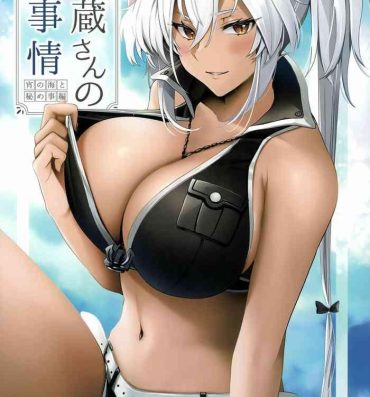 Amateur Free Porn (C99) [Marosaan (Yunamaro)] Musashi-san no Yoru Jijou Yoi no Umi to Himegoto-hen (Kantai Collection -KanColle-)- Kantai collection hentai Hymen