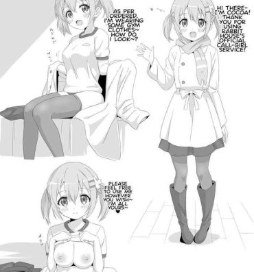 Amateur Xxx Cocoa-chan no Deppa Love Love H- Gochuumon wa usagi desu ka | is the order a rabbit hentai Foot Worship