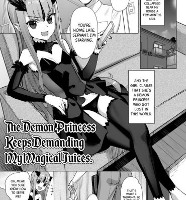 Facials Mazoku no Hime ga Ore no Maryokujiru o Matomete Yamenai Ken | The Demon Princess Keeps Demanding My Magical Juices- Original hentai Sextape