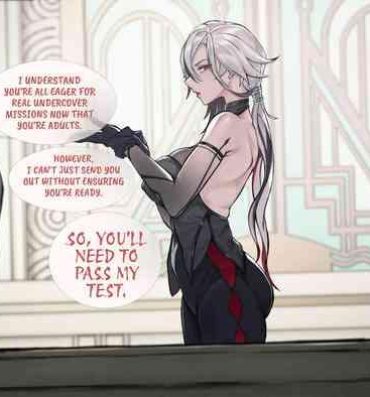 Grandma [Frozenspiderlily][Frzspiderlily] Arlecchino – “Trainee program”(text) | 阿蕾奇诺 – “培训生计划” (Genshin Impact) [无修] [English]- Genshin impact hentai Work