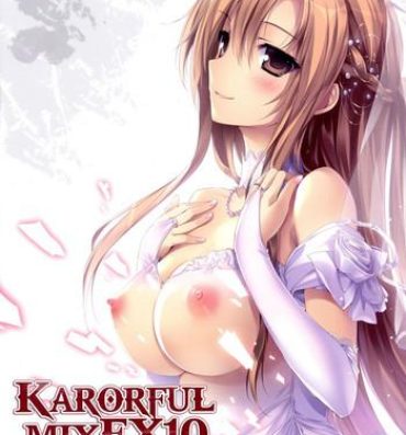 Transexual KARORFUL MIX EX10- Sword art online hentai Bj